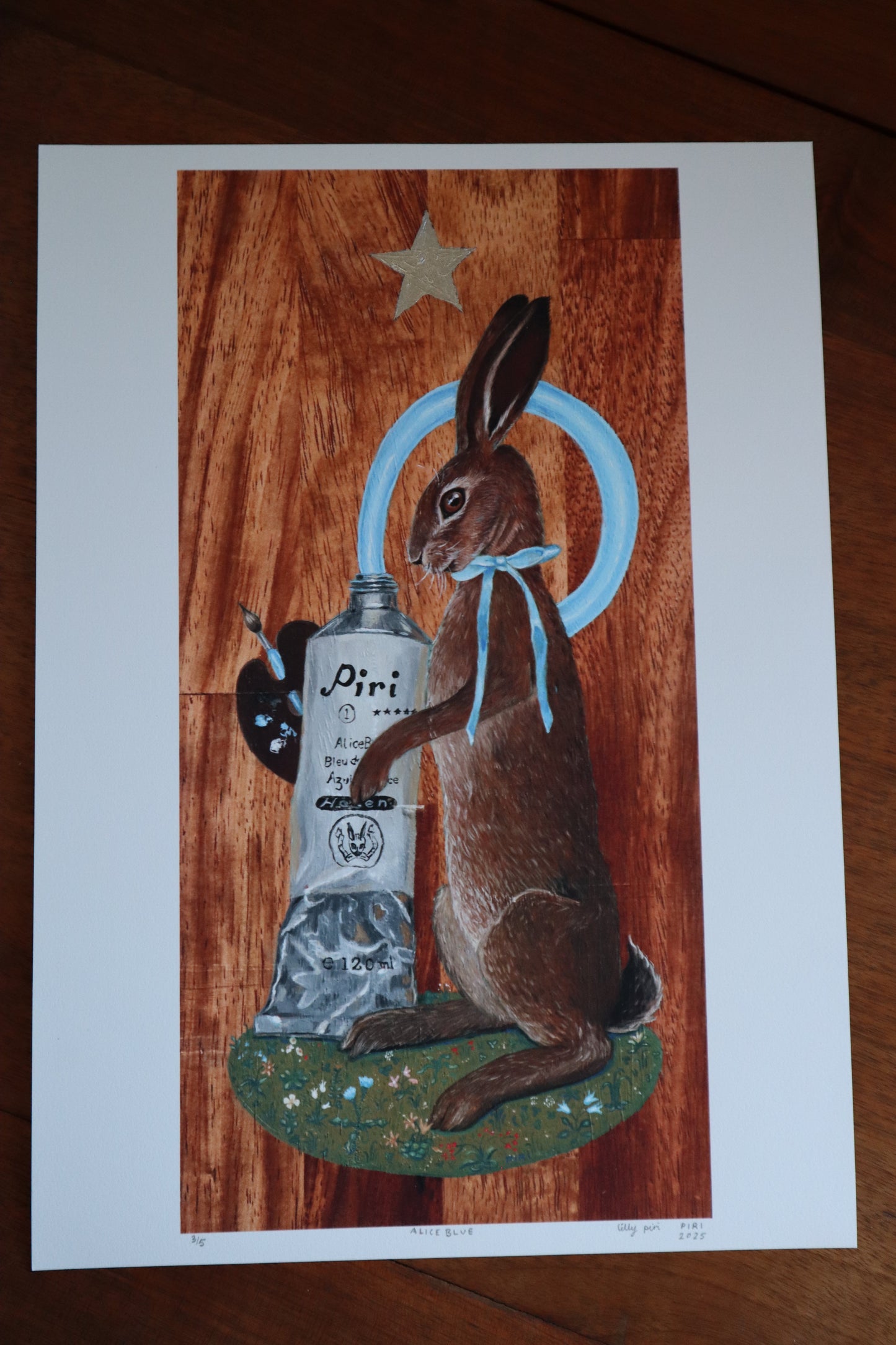AliceBlue limited edition giclee print