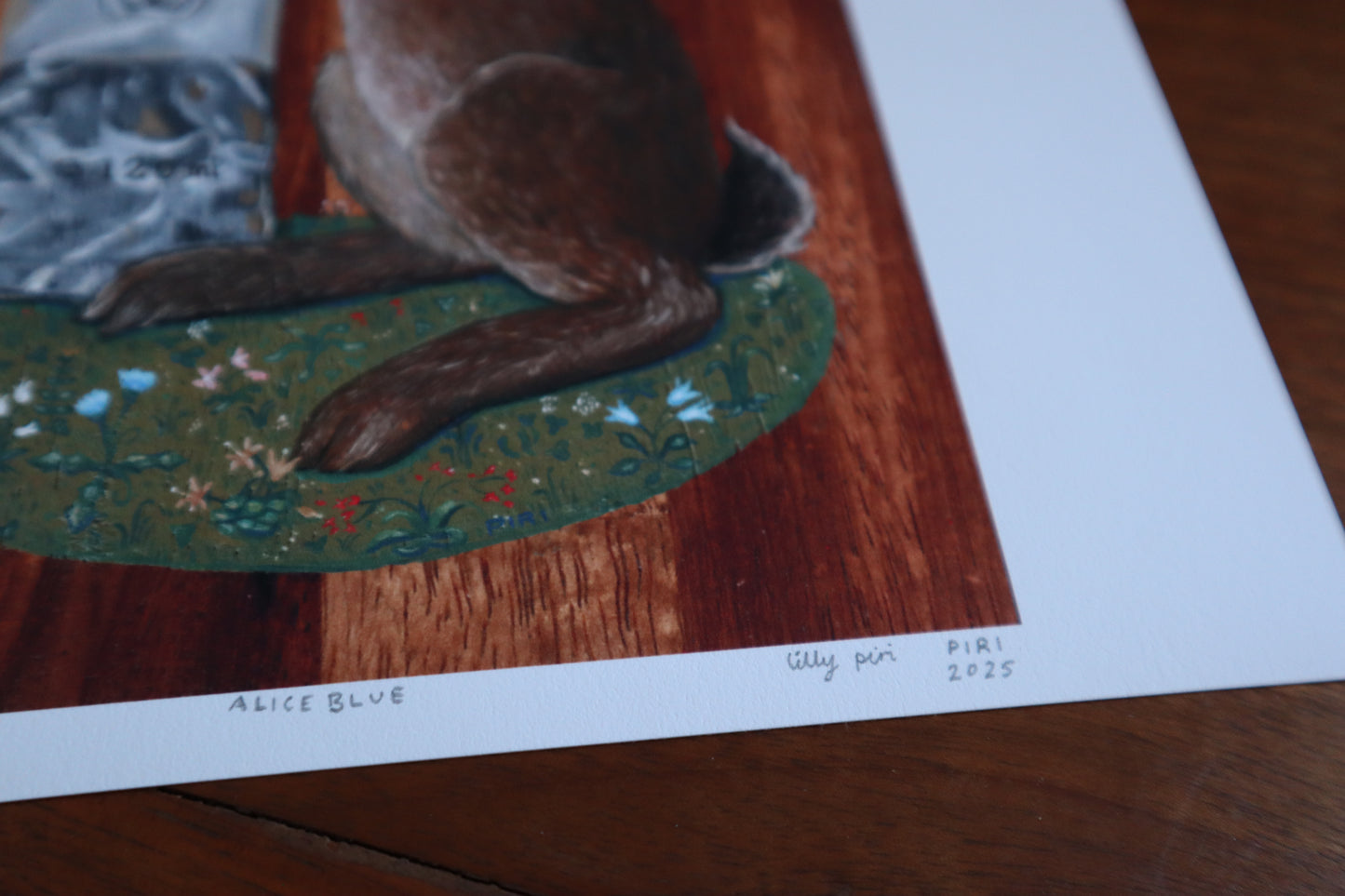 AliceBlue limited edition giclee print