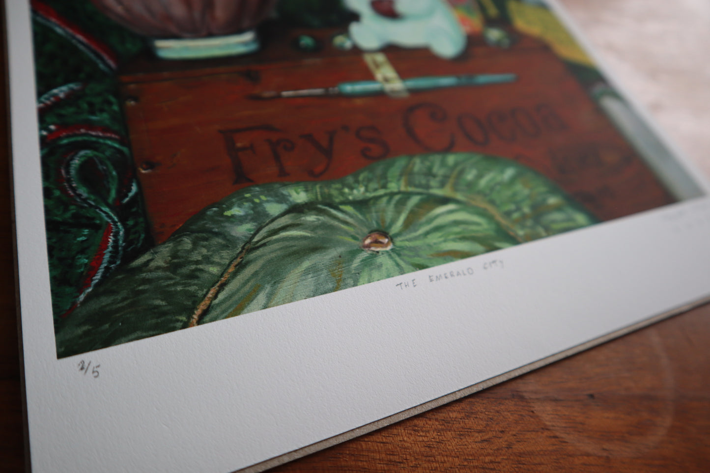 The Emerald City limited edition giclee print