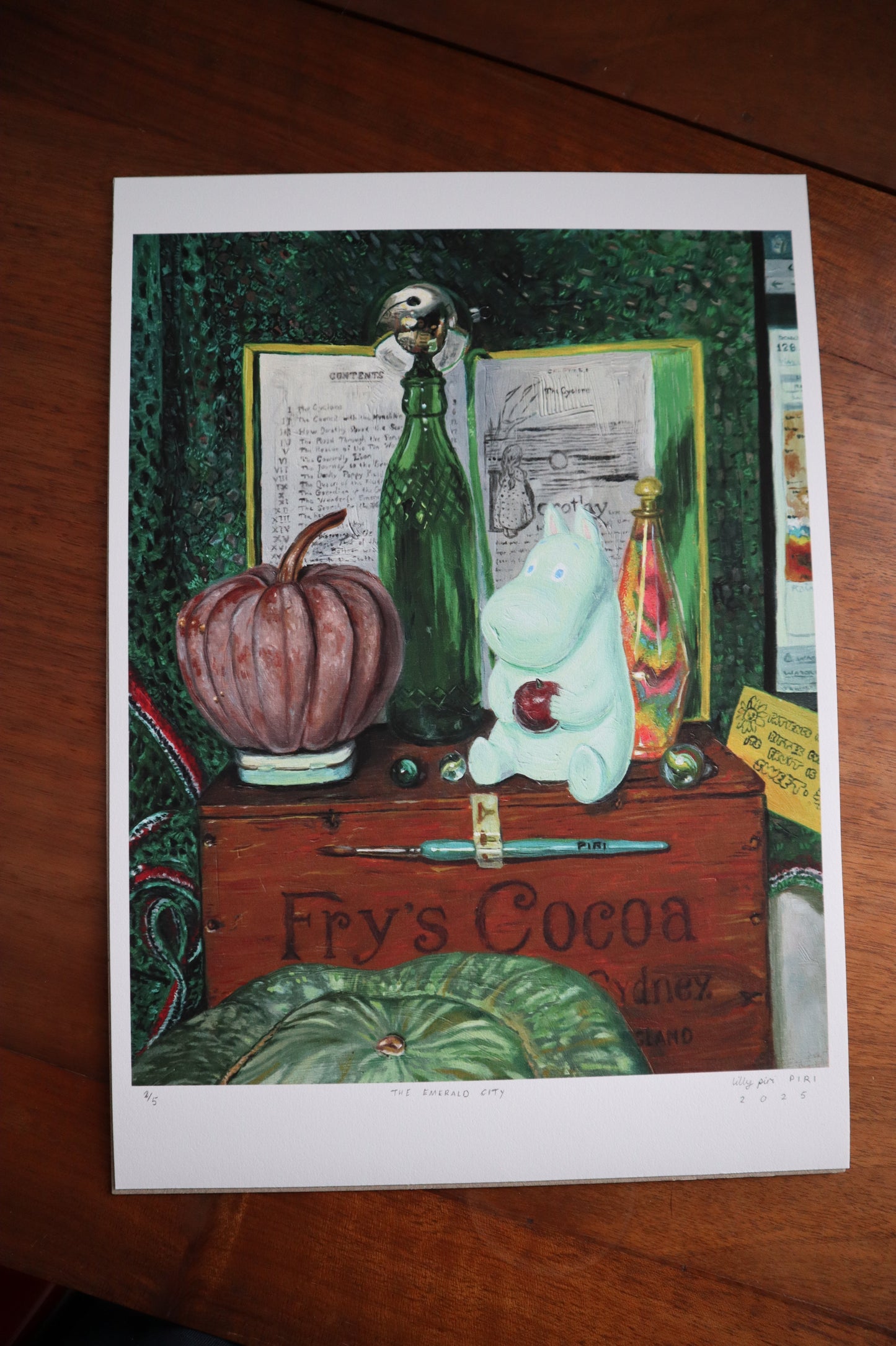 The Emerald City limited edition giclee print