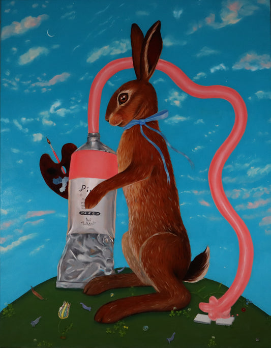 Rage against the Machine - original oil painting