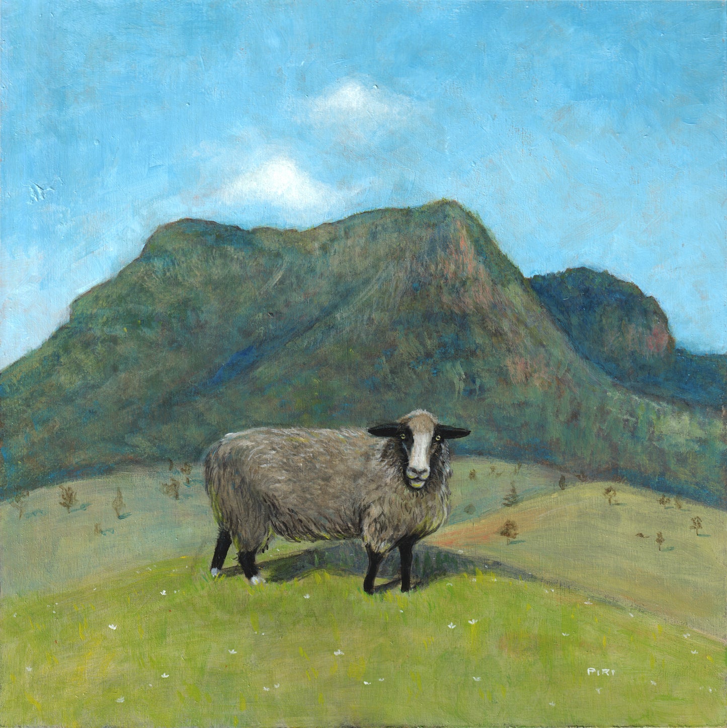 Worendo Sheep  - original painting